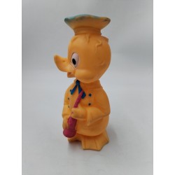 Rubbertoys Vintage Pouet Style Disney Donald Musicien Made In Italy Jouet...