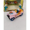 Stroumpfs 1983 Burago Jeep Cj-7 1103 Die Cast Métal Model 1/24 Smurfs Jouet 