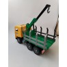 Bruder Volvo F16 Intercooler Camion Benne Remorque Plateau Treuil Dbgm Engin...
