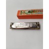 Ancien Harmonica Écho Hohner Germany Bell Métal Reeds Instruments De Musique 
