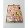 6 Contes Il Était Une Fois Jeujura 24 Cubes Bois Jeux Jeu Puzzle Eveil