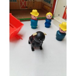 Fisher Price 1967 Play Family Farm Toy 915 Ferme Jouet Jeu Vintage Ensemble Lot