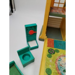 Children's Hospital Fisher Price 1976 Jouet Jeu Figurines Hôpital Enfants...
