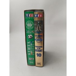 Coffret Cassettes Vidéos VHS Les Années Platini L'épopée Des Verts Asse Tf 1 K7