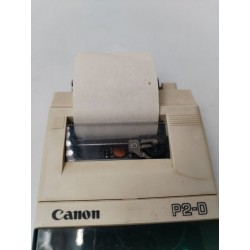 Canon P2-D Calculatrice Imprimante Vintage Ticket De Caisse