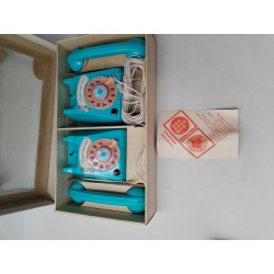 Holly Hobbie Téléphone Set Dial Intercom Durham Jouet Jeux Ancien Phone