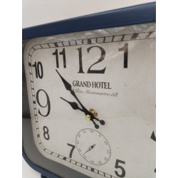 Horloge Grand Hotel 58 Rue Montmartre Look Vintage Poste Radio TV Rétro