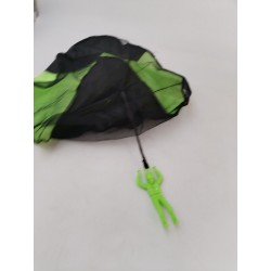 Jouet Figurine Parachute Man Vert Green Action