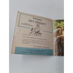 Disneyland 1972 Davy Crockett 45 T Livre Disque Disney BD