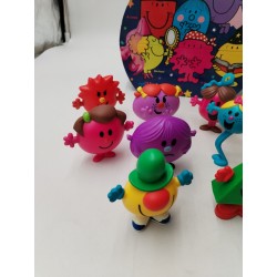 Lot 10 Figurines Et Boite Monsieur Madame Coffret Livre Rangement Jouet Jeu...