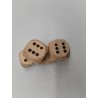 Lot De 5 Gros Dés En Bois Jeu De Dé Jeux Décoration