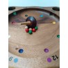Giroulette Roulette Folle Tyrolienne Toupie Jeux Bois Jeu Amusant