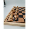 Jeu D'échecs Artisanal Sculpté Main Jeu Échec Villageois Tribu