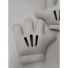 Lot De 2 Gants Paire De Gant Mains De Mickey Disney Disneyland Déguisement...
