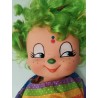 Grande Poupée Ancienne 70 Cm Peluche Clown Rigolo Multicolore Jouet Doudou
