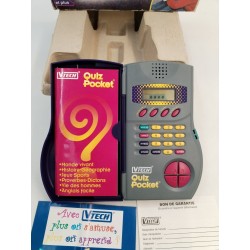 Vtech Quiz Pocket Genius Jeux Éducatifs Ordinateur De Poche Électronique Jeu 