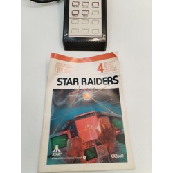 Star Raiders 1982 Atari Cx2660 Jeu Vidéo Touch Pad Livret Jeux
