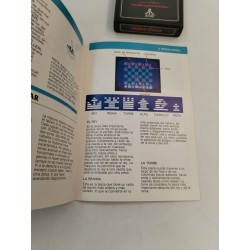Video Chess 1979 Atari Jeux Vidéo Game Program Rétro Cassette Cartouche