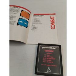 Combat Atari CX 2601 P Jeux Vidéo Rétro Game Progam Jeu Tank