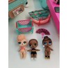 Lot Poupée Lol Suprise Omg Poupées Bus Van Dj Piscine Bar Jouet Barbie Jeux