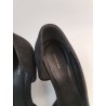 Balenciaga Taille 40 Escarpins A Talons Noir Velours Tissus Flex Pointe Knife Bb
