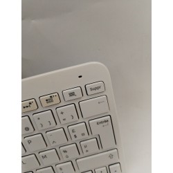 Samsung Bluetooth Clavier Bkb-10 Blanc Sans Fil Azerty