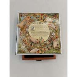 Jeu De L'oie Magnétique RC Créations Coffret Bois Réédition Ancienne Jfl Jeux...
