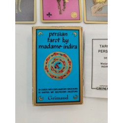 1981 Jeu de Tarot Persan de Madame Indira Cartomancie Grimaud Jeux De Cartes Jeu