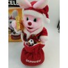 Duracell Santa Bunny Grande Figurine Peluche Électronique Articulée Publicité 