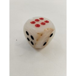 Gros Dé En Marbre Pierre 5 X 5 Jeux Jeu Dés Déco