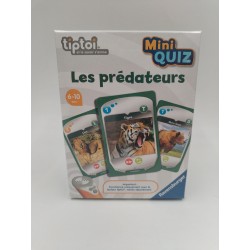 Les prédateurs TipToi Ravensburger Mini quiz 6-10 ans 1-6 joueurs et le savoir s