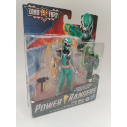 Power Rangers Dino Fury Green Ranger Figurine 15 cms Hasbro jouet