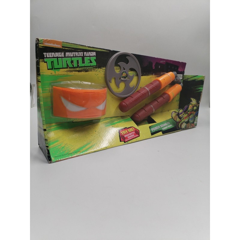 Turtles tortues ninja teenage mutant Power sound fx Armes electroniques Michelan Turtles tortues ninja teenage mutant Power sound fx Armes electroniques Michelan