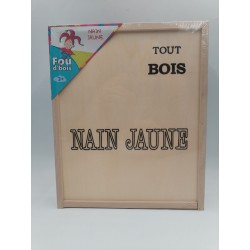 Jeu du Nain Jaune Tout bois éditions fou d'bois jeu de société 3 ans et +
