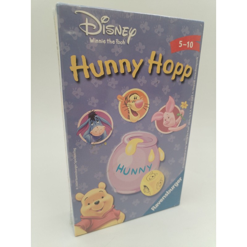 Hunny Hopp Disney Winnie the Pooh Ravensburger Course animée Winnie l'ourson jeu Hunny Hopp Disney Winnie the Pooh Ravensburger Course animée Winnie l'ourson jeu