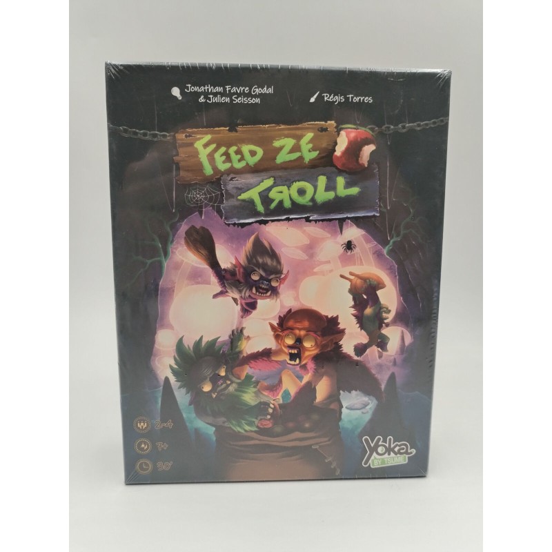 Feed ze troll editions Yoka by tsume jeu de société 2-4 joueurs 7 ans et plus Feed ze troll editions Yoka by tsume jeu de société 2-4 joueurs 7 ans et plus