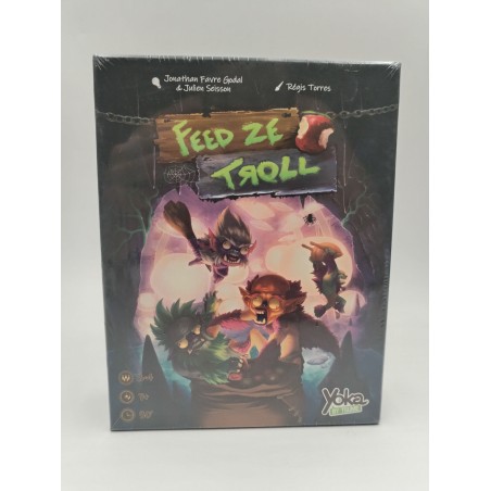 Feed ze troll editions Yoka by tsume jeu de société 2-4 joueurs 7 ans et plus