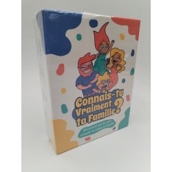 Connais-tu vraiment ta famille ? Editions OH HAPPY GAMES jeu de société 8+ 3-8 J