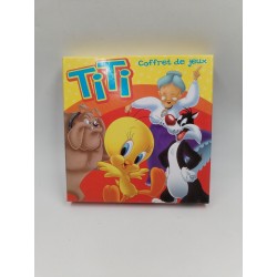Titi Coffret Jeux Looney Tunes Jeux De Cartes Dominos Petites Chevaux Jeu De...