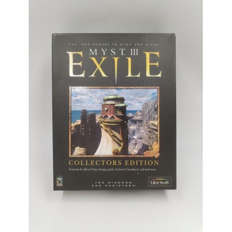 Myst III exile Collectors Édition Big Box Ubisoft Jeux Vidéo Rétro Gaming Cd Rom