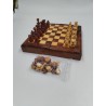 Coffret Bois Jeu D Échecs Et Backgammon Jeux De Société Échecs Tric Trac Jacquet