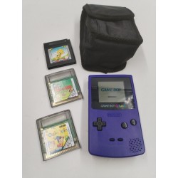 Nintendo Game Boy Color Violette Jeux Tom Et Jerry Oui-Oui Maya L Abeille Housse