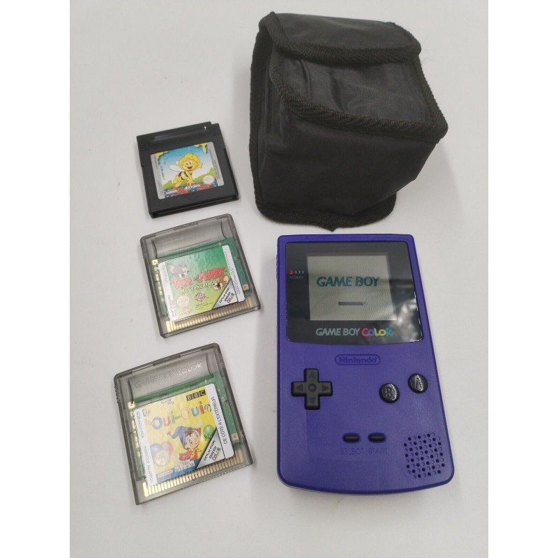Nintendo Game Boy Color Violette Jeux Tom Et Jerry Oui-Oui Maya L Abeille Housse Nintendo Game Boy Color Violette Jeux Tom Et Jerry Oui-Oui Maya L Abeille Housse