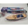 Schylling's Outboard Motor Speedboat Bluebird Jouet Mécanique Neuf Remontoir