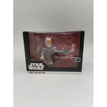 Star Wars Buste De Collection Altaya Comte Dooku Num 61 Collector's Édition Neuf