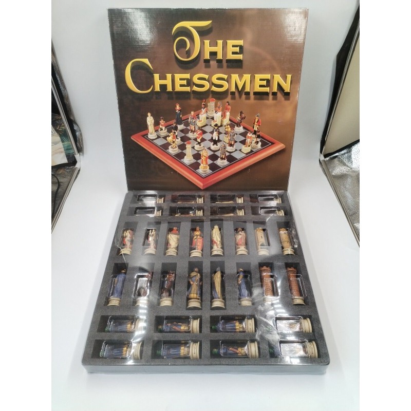 Grand Jeux D Échecs Figurines Croisés Vs Saladins Peint A La Main jeu echec Grand Jeux D Échecs Figurines Croisés Vs Saladins Peint A La Main jeu echec