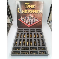 Grand Jeux D Échecs Egypte Pharaon Anubis Ankh Peint A La Main jeu echec