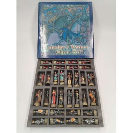 Jeu D Échecs Chevaliers Aux Animaux Magic Chess Set Collectors Edition Fait Main