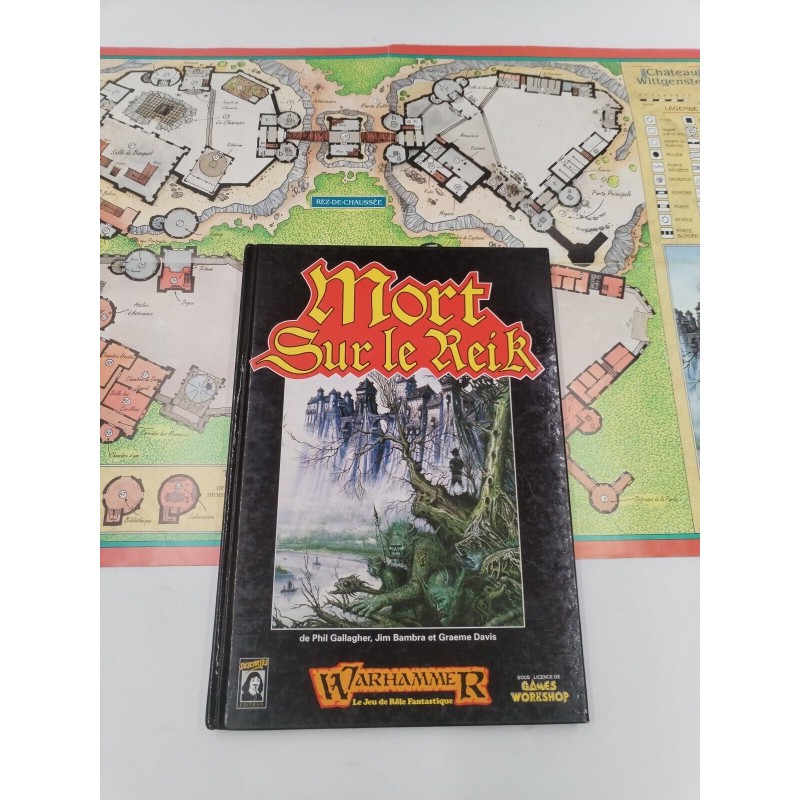 Warhammer 1st Édition 1989 Mort Sur Le Reik Descartes Games Workshop Flame Warhammer 1st Édition 1989 Mort Sur Le Reik Descartes Games Workshop Flame
