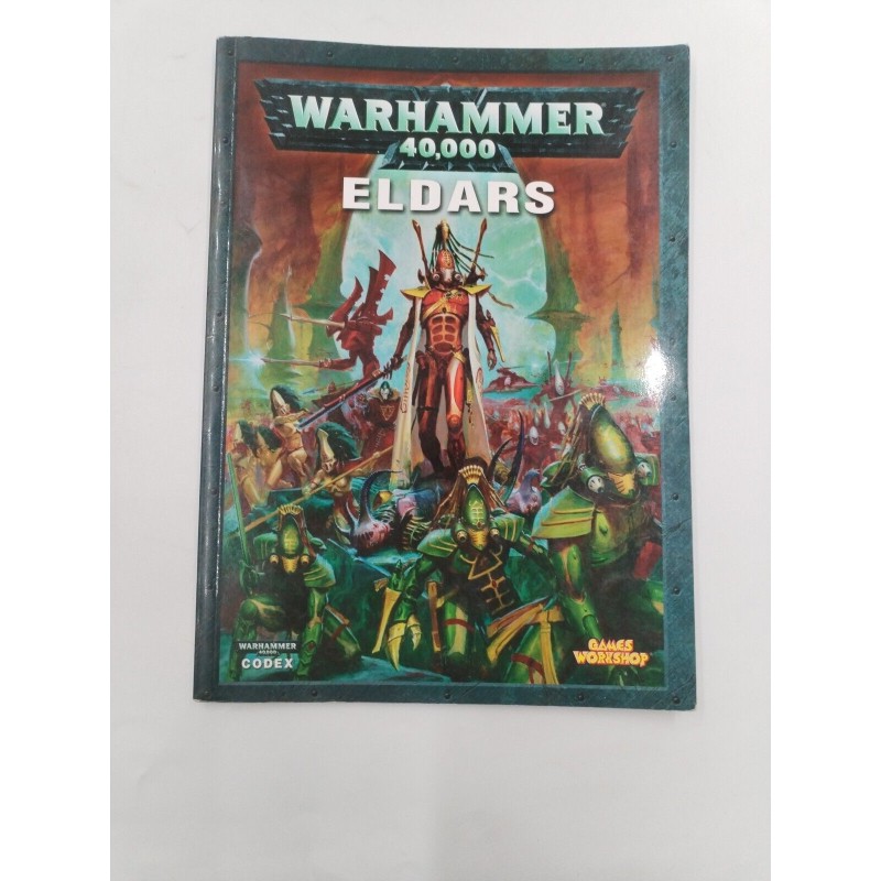 Warhammer 40,000 Eldars Codex Games Workshop Livre Jeux Bataille 40k 40000 Warhammer 40,000 Eldars Codex Games Workshop Livre Jeux Bataille 40k 40000